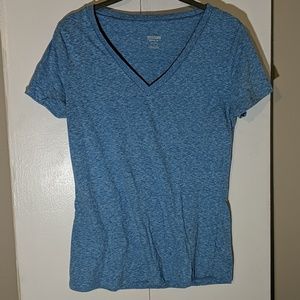 V-neck heather tshirt